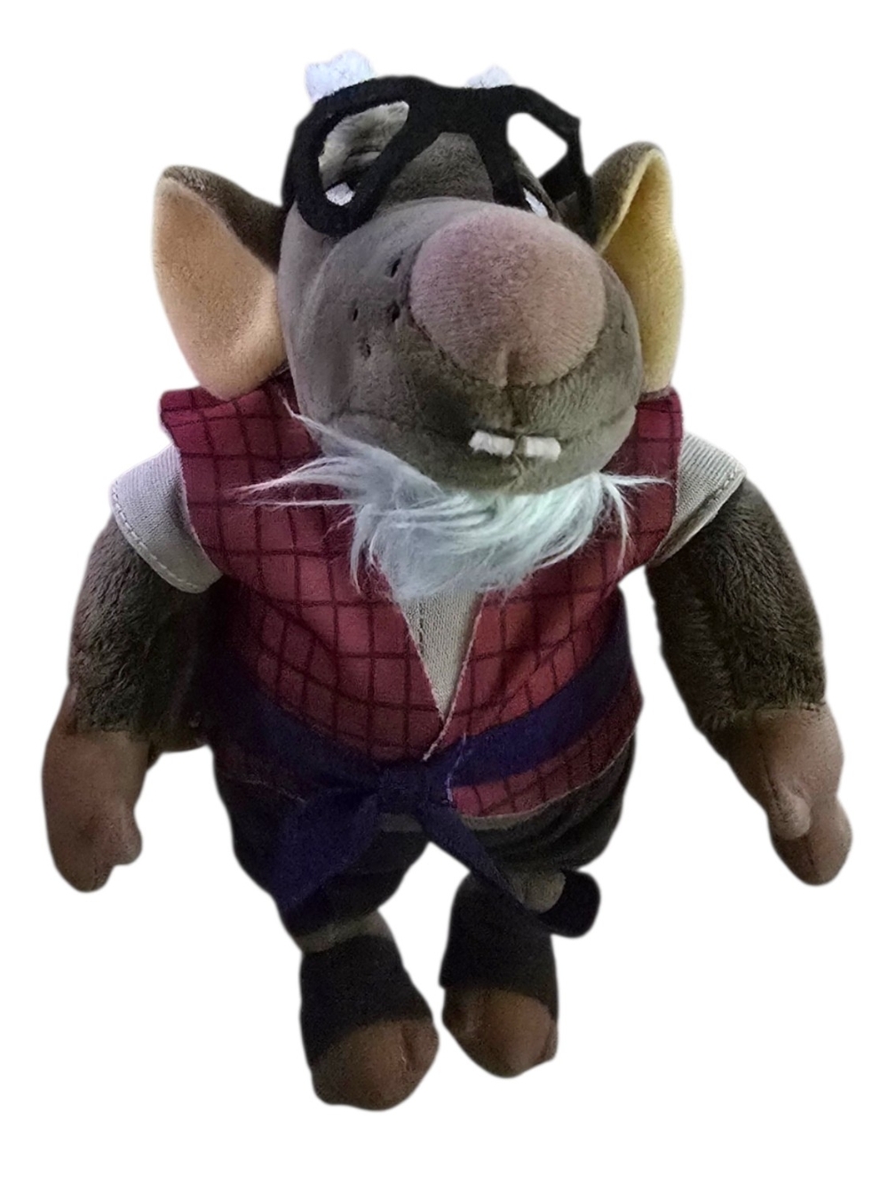 Mattel Brown & Tan Pirate Rat Plush Toy